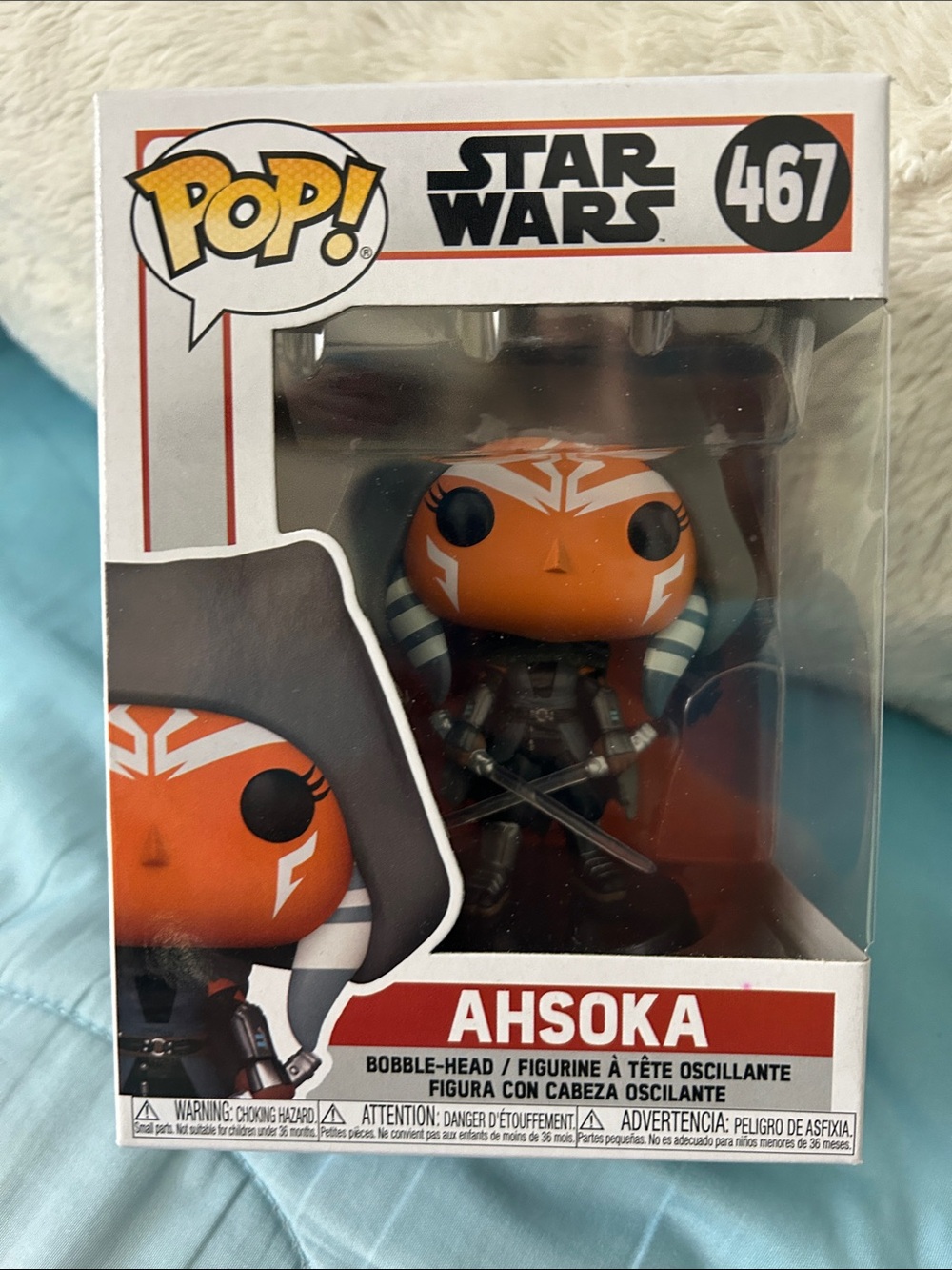 Funko Pop! Star Wars Ahsoka Orange and White #467